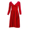 Kristinit Women's Cherry Red Ballet Pina Dress In Red