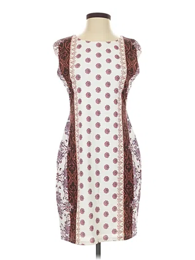 Pre-owned Krizia Cocktail Dress In White