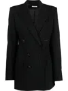 Krizia Long-sleeved Suit Coat In 黑色