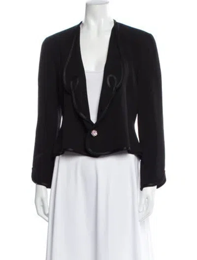 Pre-owned Krizia Jacket In Black