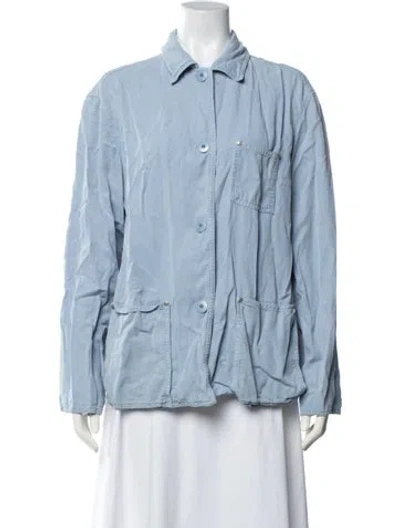 Pre-owned Krizia Jacket In Blue