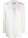 Krizia Long-sleeved Suit Coat In 白色