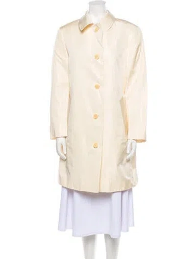 Pre-owned Krizia Vintage 1980's Coat In Neutral