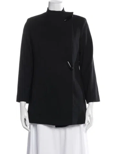 Pre-owned Krizia Vintage 1990's Jacket In Blac