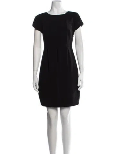 Pre-owned Krizia Vintage Mini Dress In Black