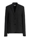 Krizia Woman Blazer Black Size 4 Polyester