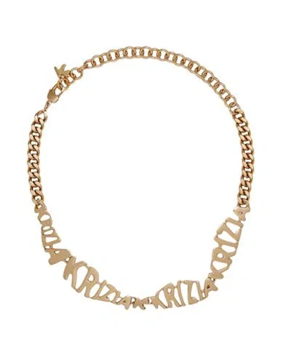 Krizia Woman Necklace Gold Size - Brass