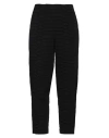 Krizia Woman Pants Black Size 6 Polyester, Silk In Black