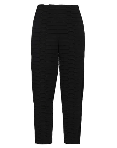 Krizia Woman Pants Black Size 6 Polyester, Silk