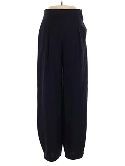Pre-owned Krizia Wool Pants In Blue