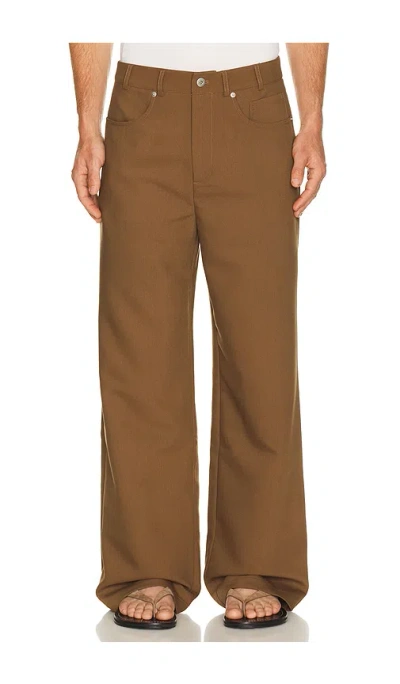 Krost 5-pocket Trouser In Brown