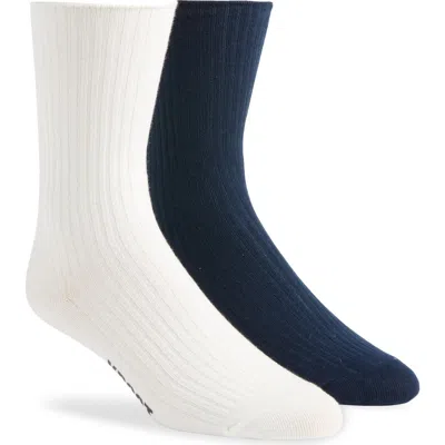Krost Assorted 2-pack Cotton Crew Socks In Multi