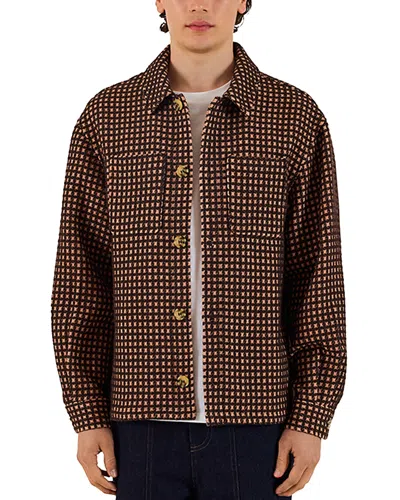 Krost Check Shirt Jacket In Multi