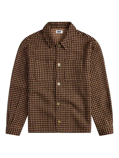 KROST CHECK WOOL OVERSHIRT