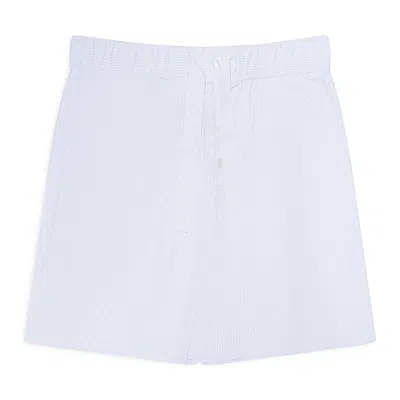 Krost Cotton Stripe Short Blue