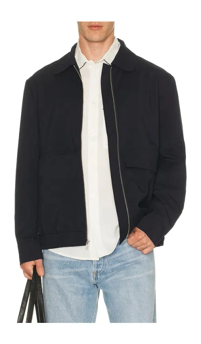 Krost Eco Combo Zip Jacket In Blue