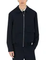 Krost Eco Combo Zip Jacket Blue In Blue