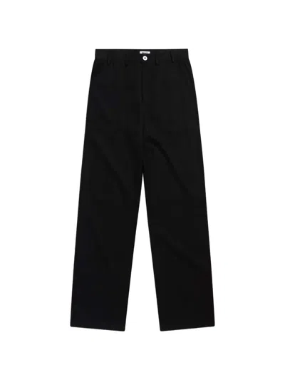 Krost Elliot Patch-pocket Trousers In Black