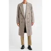 Krost Elliot Wool Blend Overcoat In Neutral