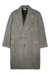 Krost Elliot Wool Overcoat Black In Black