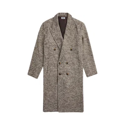 Pre-owned Krost Elliot Wool Overcoat 'brown' | Men's Size Xxl