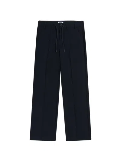 Krost Elliott Drawcord Trousers In Blue