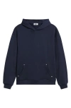 Krost Friends Cotton Terry Hoodie In Blue