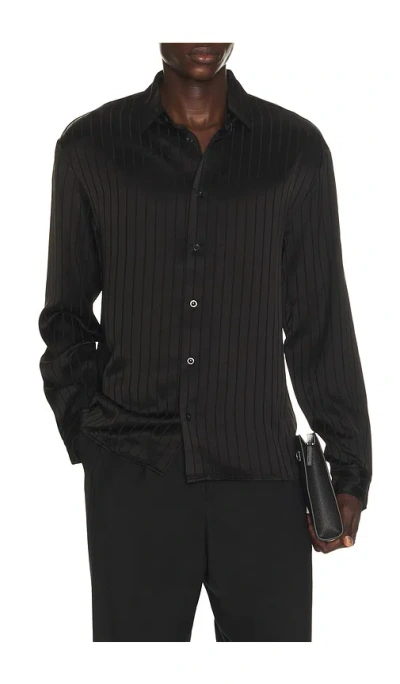 Krost Jordan Ace Striped Shirt In Gray