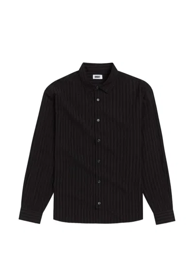 Krost Jordan Striped Shirt In Black