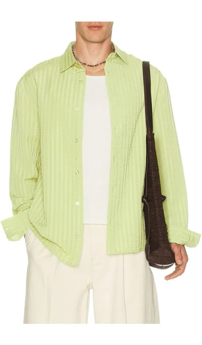 Krost Jordan Striped Wrinkle Shirt