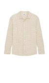 Krost Linas Boxy Button Up Shirt In Cream