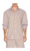 Krost Long Striped Shirt In Multi