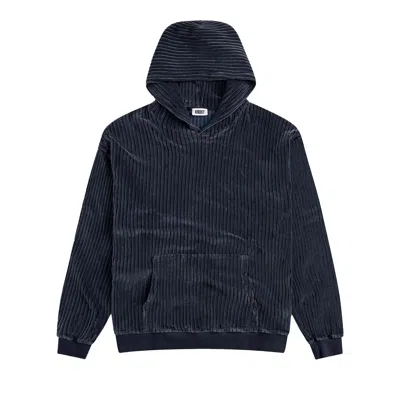 Pre-owned Krost Magma Velour Hoodie 'blue' | Men's Size Xxl