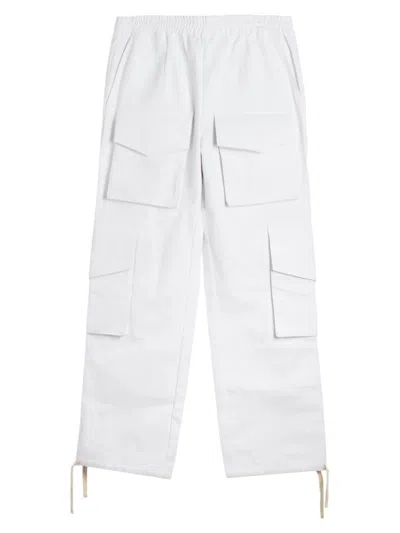 Krost Men's Cloud Cargo Trousers In White