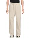 Krost Men's Cotton Drawstring Sweatpants In Brown