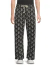 Krost Men's  X Monopoly Pajama Pants In Black