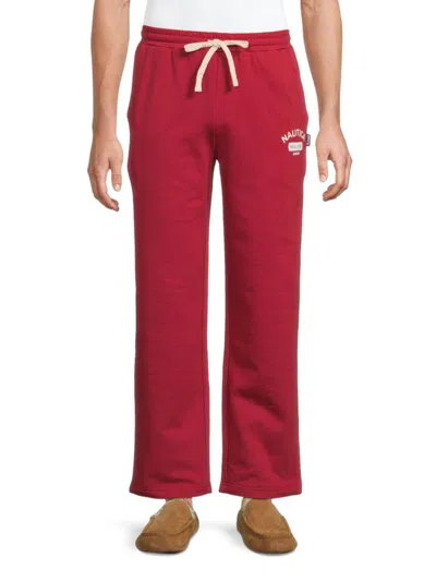 Krost Men's Logo Drawstring Sweatpants In Rhubarb