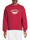 Krost Men's Logo Sweatshirt In Rhubarb