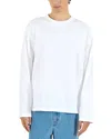 Krost Men's Reverse Seam Long Sleeve Shirt In White