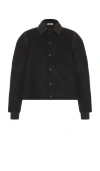 Krost Mercer Varsity Jacket In Black