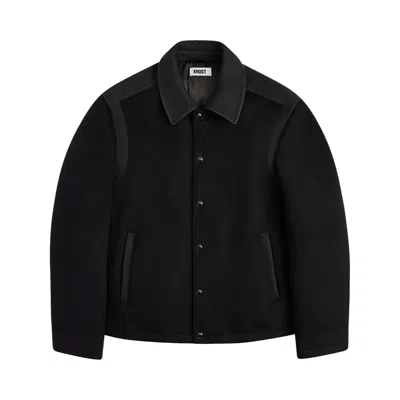 Pre-owned Krost Mercer Varsity Jacket 'black' | Men's Size M