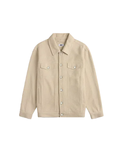 KROST KROST MESA KNIT JACKET BEIGE