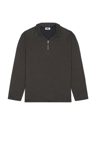 KROST MINI JACQUARD ZIP POLO