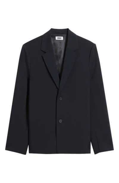 Krost Notch Lapel Blazer In Black