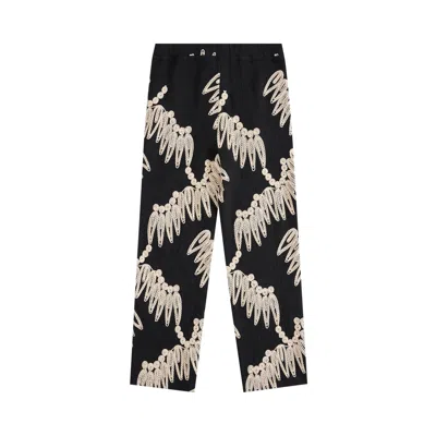Pre-owned Krost Palmetto Embroidery Pants 'black' | Men's Size L