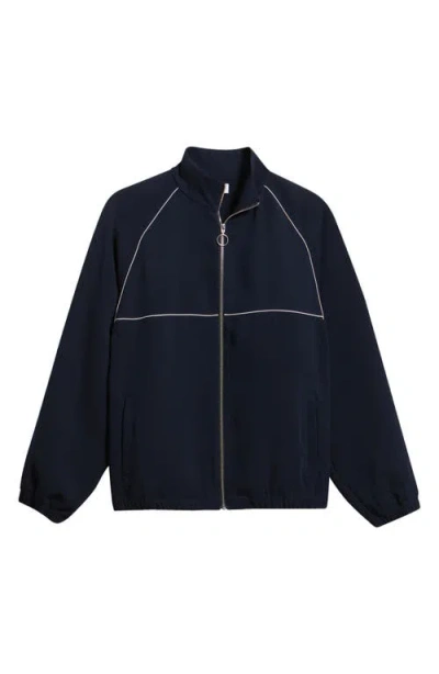 Krost Piped Track Jacket In Blue