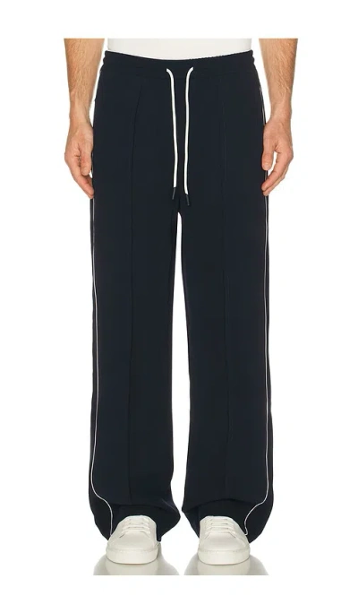 Krost Piping Track Pant In Blue