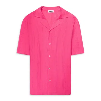 Krost Plaid Bowling Shirt Red