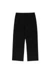 Krost Seamed Nylon Track Pant Black In Black