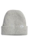Krost Speckle Wool Beanie In Gray
